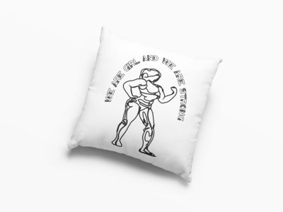 We are Girls-Printed Pillow Covers For (Pack Of Two)