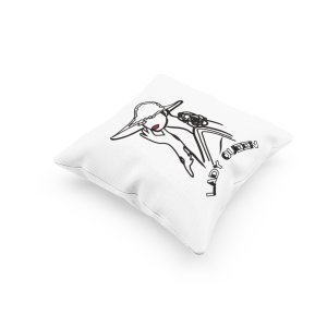 Lady Queen-Printed Pillow Covers For (Pack Of Two)