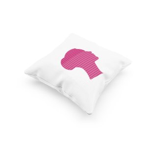 Pink Lady-Printed Pillow Covers For (Pack Of Two)