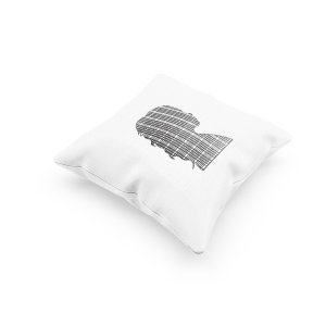 Girl Silhoutte-Printed Pillow Covers For (Pack Of Two)