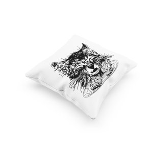 Cute Cat-Printed Pillow Covers For (Pack Of Two)