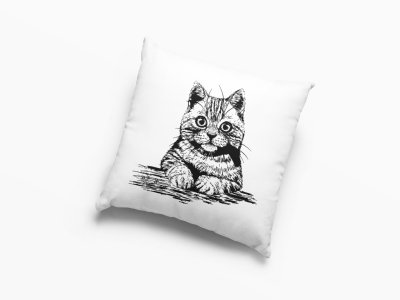 Cat Eyes-Printed Pillow Covers For (Pack Of Two)