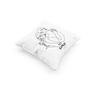 Love In Drink-Printed Pillow Covers For (Pack Of Two)
