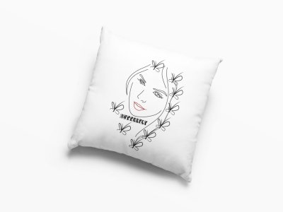 Butterfly-Printed Pillow Covers For (Pack Of Two)