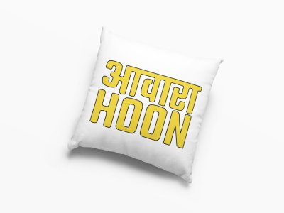 Aawara Hoon- Printed Pillow Covers For Bollywood Lovers(Pack Of Two)