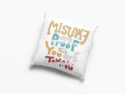 Mistek Are Proof That You're Trying- Printed Pillow Covers For  Bollywood Lovers(Pack Of Two)