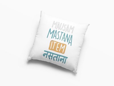 Mausam Mastana Item Nastana - Printed Pillow Covers For Bollywood Lovers(Pack Of Two)