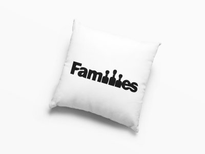 Families - Printed Pillow Covers For Bollywood Lovers(Pack Of Two)