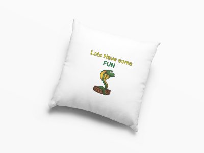 Lets Have Some Fun - Printed Pillow Covers For Bollywood Lovers(Pack Of Two)