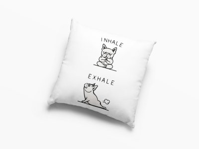 Inhale Exhale - Printed Pillow Covers For  Bollywood Lovers(Pack Of Two)