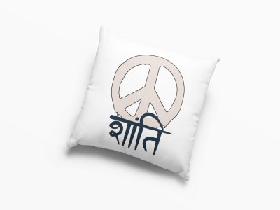 Shanti - Printed Pillow Covers For Bollywood Lovers(Pack Of Two)