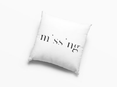 Missing - Printed Pillow Covers For Bollywood Lovers(Pack Of Two)