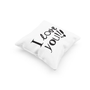 I Love You !!!-Printed Pillow Covers For (Pack Of Two)