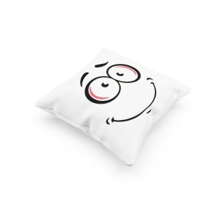 Simley Face -Printed Pillow Covers For (Pack Of Two)