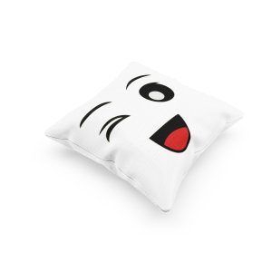 Winking Face Emoji -Printed Pillow Covers For (Pack Of Two)