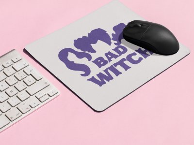 Bad Witch -Violet -Halloween Theme Mousepads
