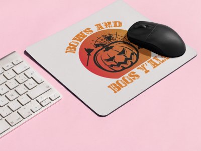 Bows and -Halloween Theme Mousepads