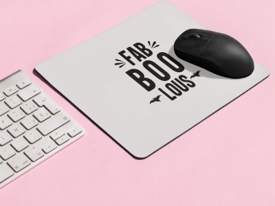 Fab boo lous, 2 bats-Halloween Theme Mousepads
