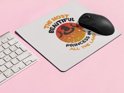 The Most Beautiful Princess-Halloween Theme Mousepads