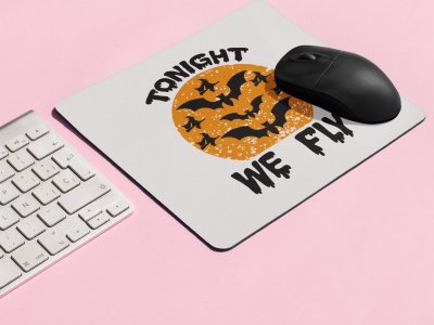To Night We Fly-Halloween Theme Mousepads