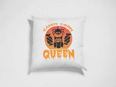 Candy Corn Queen - Howl -Halloween Theme Pillow Covers (Pack Of 2)