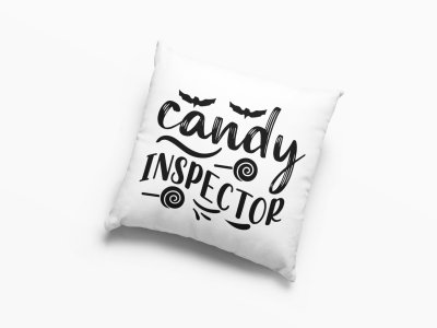 Candy inspector, lollipop -Halloween Theme Pillow Covers (Pack Of 2)