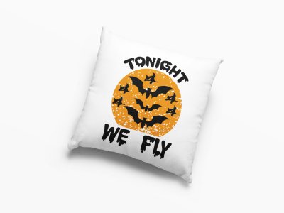 To Night We Fly-Halloween Theme Pillow Covers (Pack Of 2)