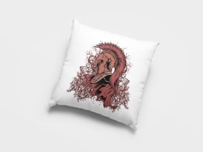 Old European Head Shield-Printed Pillow Covers(Pack Of 2)