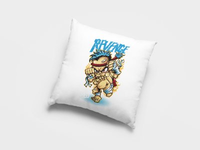 Revenge-Printed Pillow Covers(Pack Of 2)