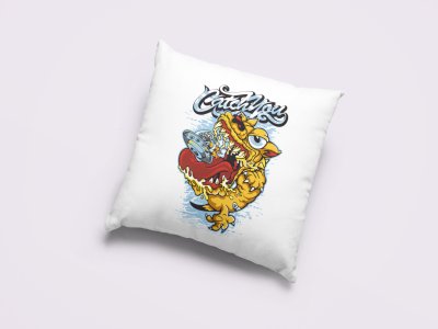 Catch You-Printed Pillow Covers(Pack Of 2)