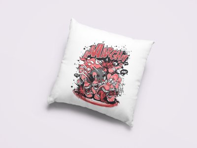Aaaghhh!!!!-Printed Pillow Covers(Pack Of 2)