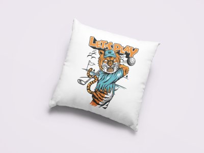 Let's Play-Printed Pillow Covers(Pack Of 2)