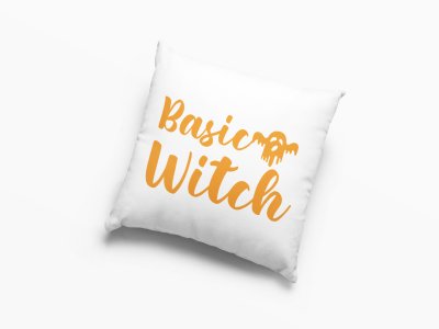 Basic Witch -Brown-Halloween Theme Pillow Covers (Pack Of 2)