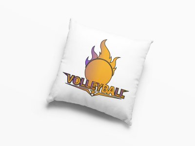 Volleyball -Printed Pillow Covers (Pack Of 2)