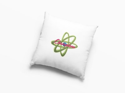 Champions Text -Printed Pillow Covers (Pack Of 2)