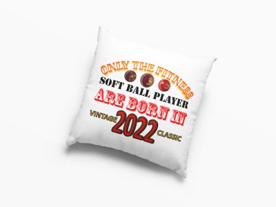 Only The Fitness Soft Ball Player -Printed Pillow Covers (Pack Of 2)