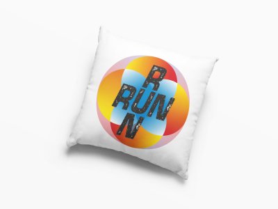 R-Run -N -Printed Pillow Covers (Pack Of 2)