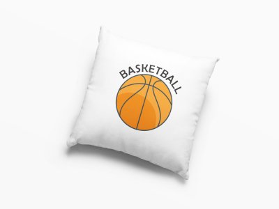 Basketball Text -Printed Pillow Covers (Pack Of 2)