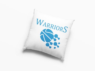 Warriors Text -Printed Pillow Covers (Pack Of 2)