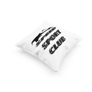 Speed Sport Club -Printed Pillow Covers (Pack Of 2)