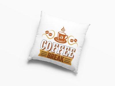 A Coffee Break -Printed Pillow Covers(Pack Of 2)