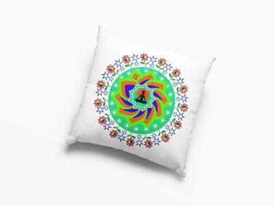 Yoga Energy Chakra -Printed Pillow Covers(Pack Of 2)