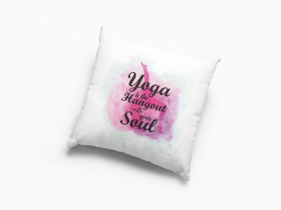 Hangout with your soul -Printed Pillow Covers(Pack Of 2)
