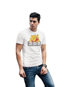 Pooh (White T) -Tshirts for Maths Lovers - Foremost Gifting Material for Your Friends and Close Ones