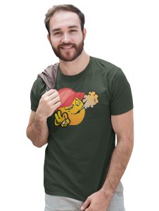 Full Chill Emoji T-shirt (Green) - Clothes for Emoji Lovers -Foremost Gifting Material for Your Friends and Close Ones