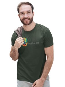 Yes, Its Me Emoji T-shirt (Green) - Clothes for Emoji Lovers -Foremost Gifting Material for Your Friends and Close Ones