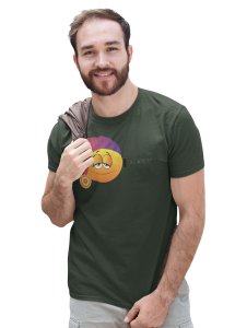 Night Cap Emoji T-shirt (Green) - Clothes for Emoji Lovers - Suitable for Fun Events - Foremost Gifting Material for Your Friends and Close Ones