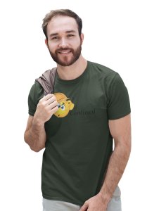 Engineer Confused Emoji T-shirt (Green) - Clothes for Emoji Lovers - Suitable for Fun Events - Foremost Gifting Material for Your Friends and Close Ones