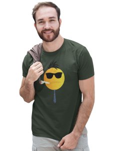 I Am The Boss Emoji T-shirt (Green) - Clothes for Emoji Lovers -Foremost Gifting Material for Your Friends and Close Ones