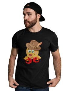 See The Handcuff Emoji Printed T-shirt - Clothes for Emoji Lovers - Suitable for Fun Events - Foremost Gifting Material for Your Friends and Close Ones
